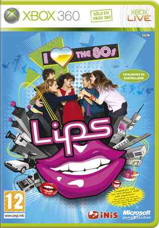 Lips I Love The 80s Xbox 360